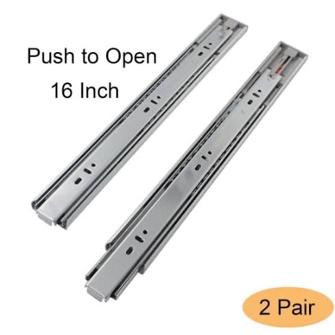 Harden Cold Rolled Steel Heavy Duty Ball Bearing Slides - 16 