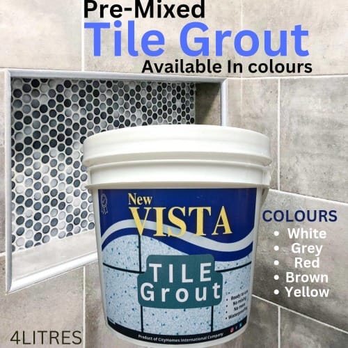 Tile Grout- 4L - Brown