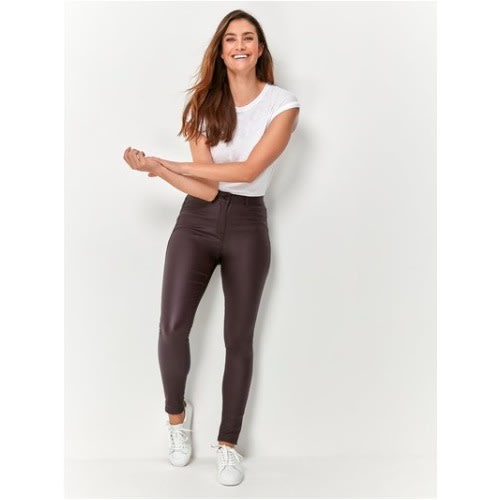 Coated Skinny Jeans
