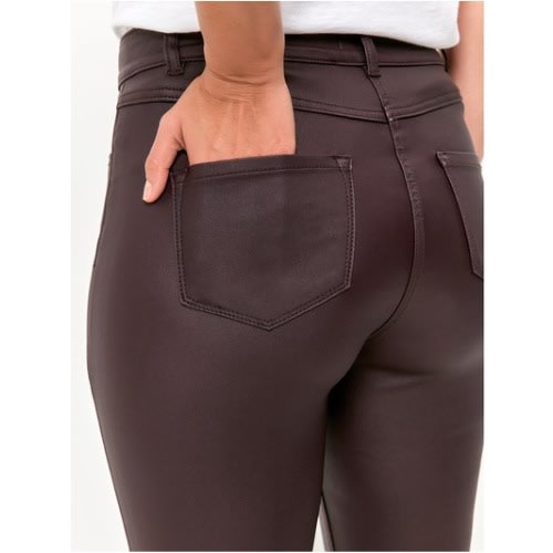 Coated Skinny Jeans