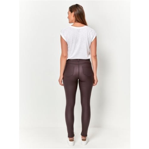 Coated Skinny Jeans