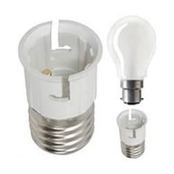 4Pcs Lamp Holder Converter - Screw To Pin Light Bulb Adapter