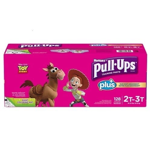 Pull Ups Training Diapers For Girls - 2t-3t - 124 Counts