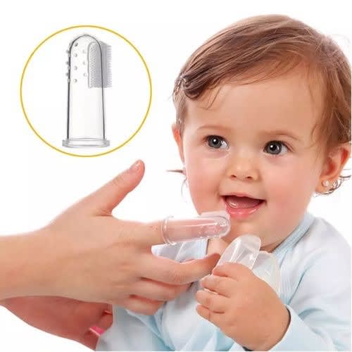 Baby Finger Toothbrush With Storage Case - 2pcs