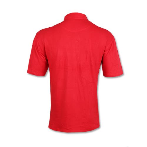 Men's Cotton Polo Shirt - Red