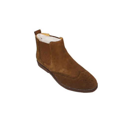 Men's Suede Boot - Brown