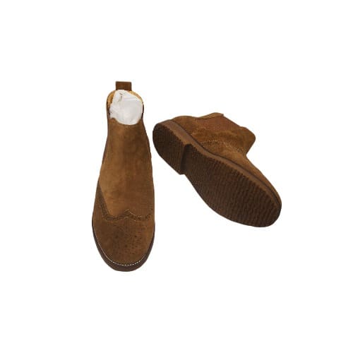 Men's Suede Boot - Brown