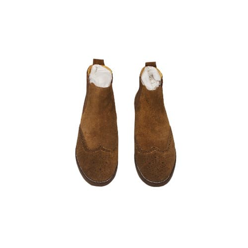Men's Suede Boot - Brown