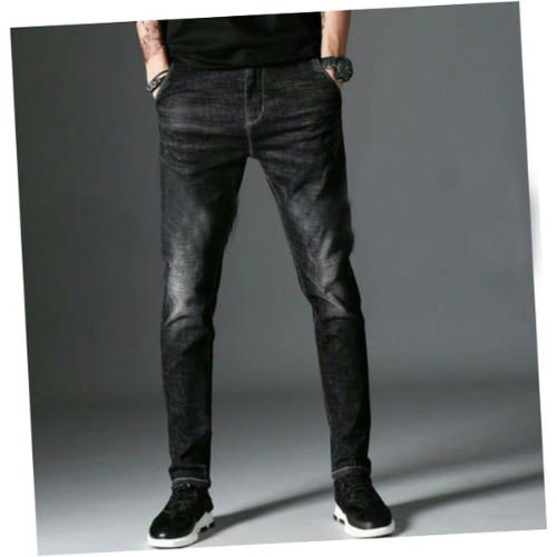 4 Pieces Jean For Men- Blue + Black + Wash Blue And Grey