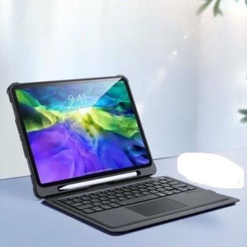 Touchpad Wireless Bluetooth Keyboard Case For iPad Air 2020, iPad Air 4 & iPad Pro