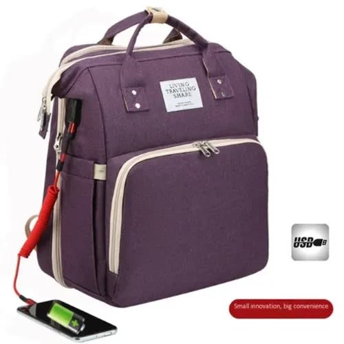 Foldable Baby Bed & Diaper Bag