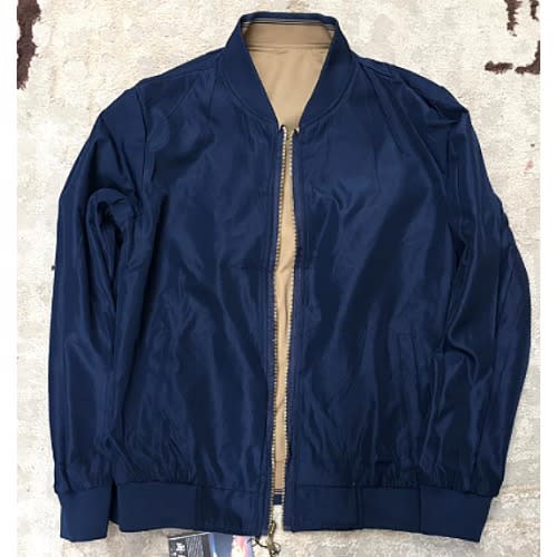 Men Double Sided Wear Jacket - Brown.