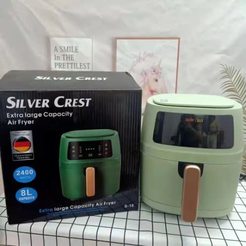 8 Litres Silver Crest Digital Air Fryer