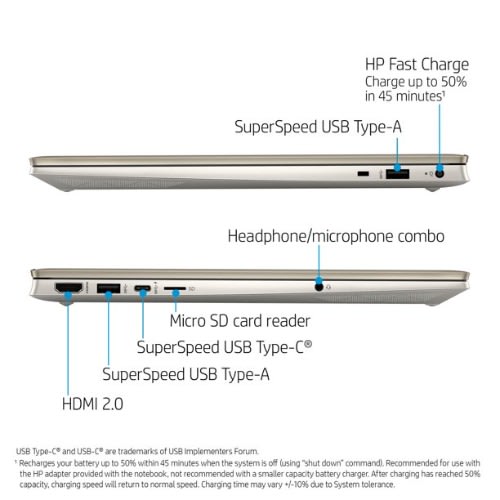 Pavilion 15-11th Gen- Intel Core I7-16GB RAM -  512 SSD - Touch/Backlit Keyboard Wins 11 + Mouse