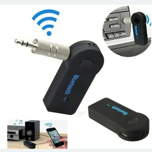Wireless Bluetooth 5.0 Receiver Transmitter Adapter 3.5mm Jack For Car Music Audio