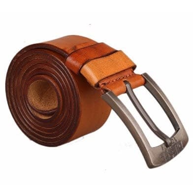 Leather Belt- Brown