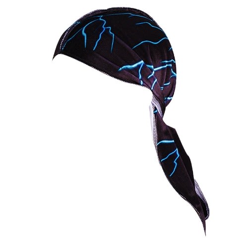 Creex  Velvet Durag- Black & Blue