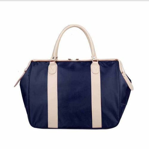 Men Nylon Travel Bag Fitness Sports Gym Bag - Blue