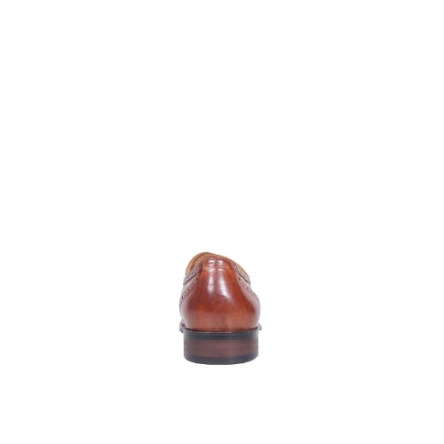 Italian Leather Shoe - Brown - MSH-3605