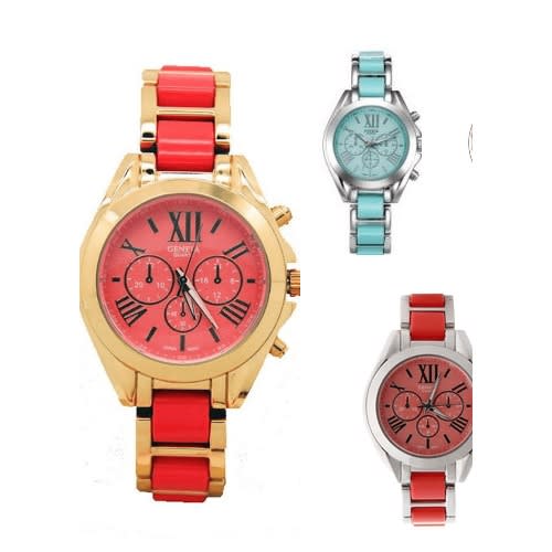 Bezel Two Tone Wristwatches