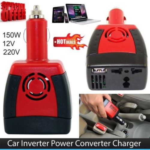 150w Car Power Inverter Dc 12v To 220v Ac