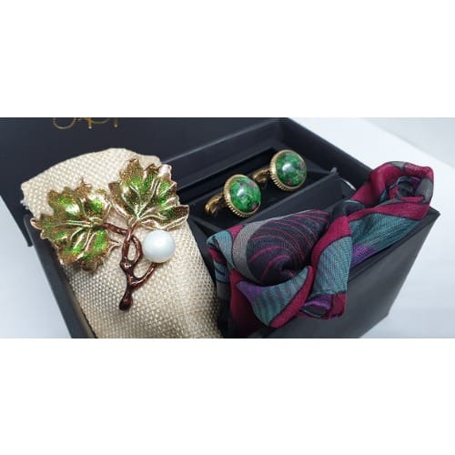 Men's Gift Set - Green