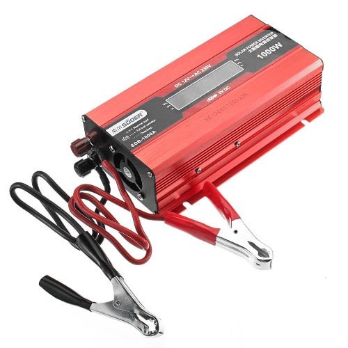 1000w LED Display Power Inverter Without Charger-12v - 220v