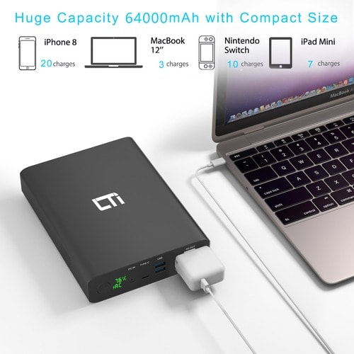64000mah Portable Power Solution Inverter