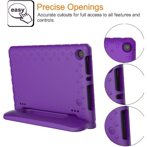 32gb Storage Fire Hd 8 Tablet With Alexa - 8" - 2gb Ram + Purple Flexible Proof Case