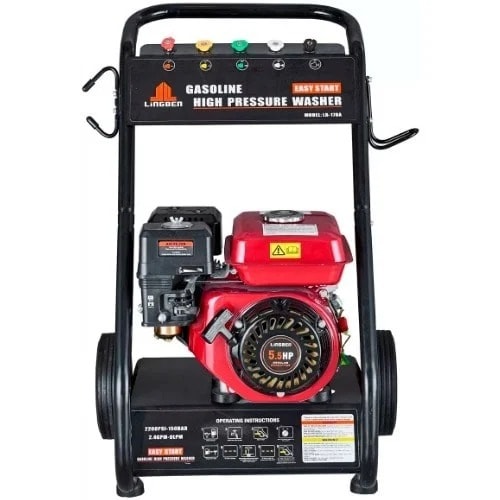 Lingben Gasoline High Pressure Washer - 5.5hp 170a