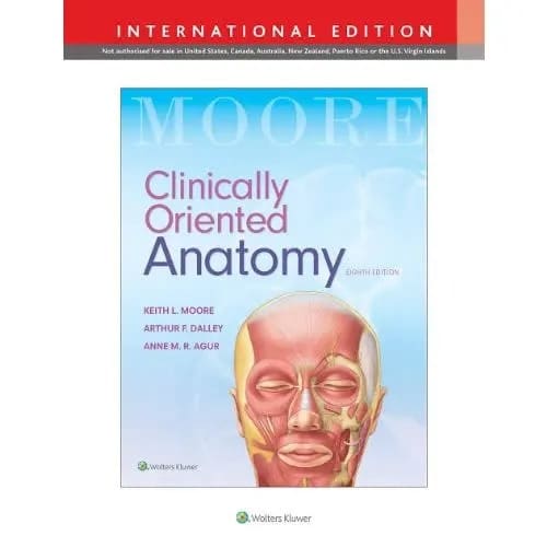 Clinically Oriented Anatomy By Keith Moore. 8/e. Paperback