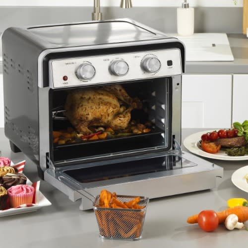 5-in-1 Multifunctional Air Fryer Oven With Rotisserie Function - 22L - 1800W