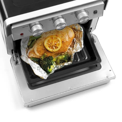 5-in-1 Multifunctional Air Fryer Oven With Rotisserie Function - 22L - 1800W