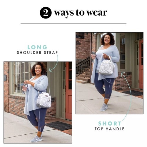 Fit & Fresh Deluxe Athleisure Lunch Bag Set - 7-Piece