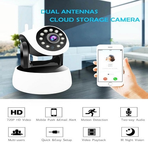 Cloud Storage Video Wireless Surveillance  IP Camera