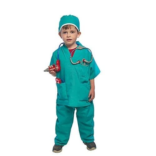Surgeon Costume Set And Accessories