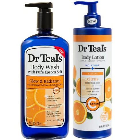 Glow & Radiance Body Wash 710ml & Lotion Vitamin C 532ml