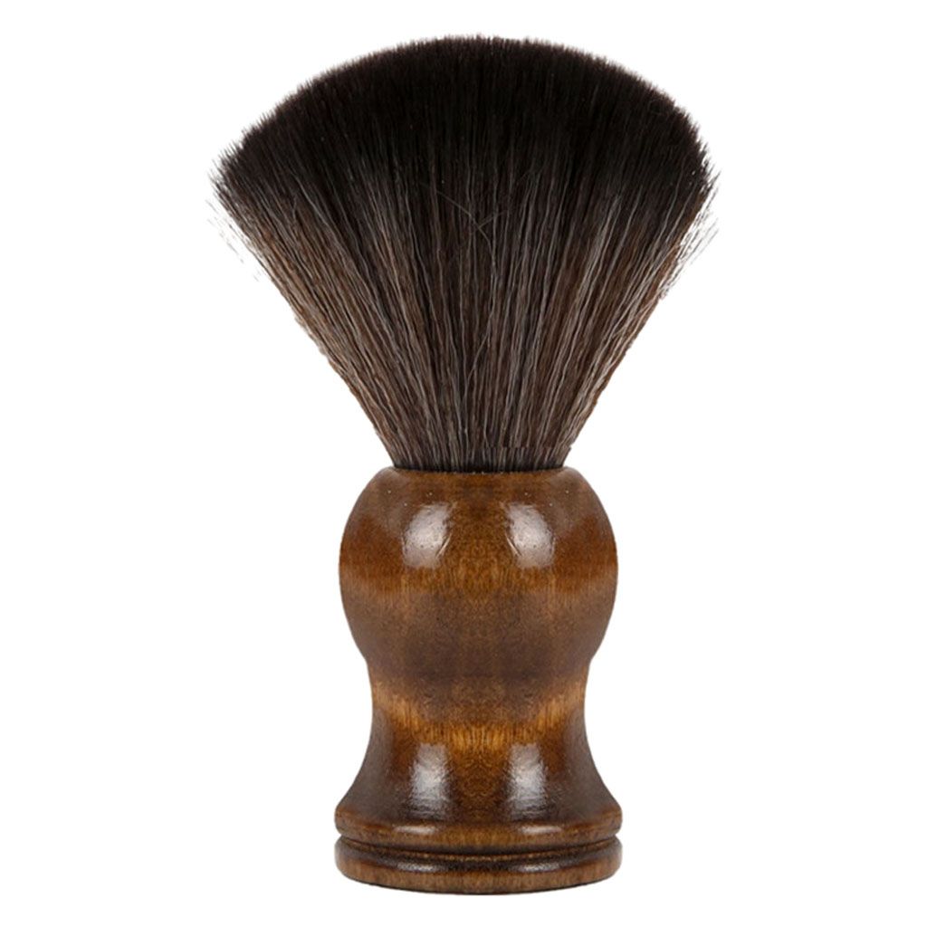 Shaving Brush Professional With Wooden Handle For Salon Barber Tools