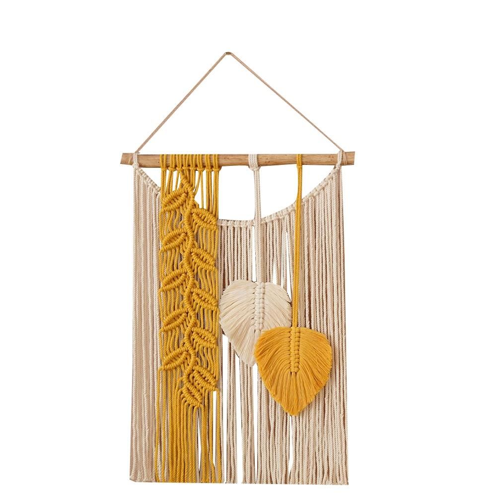 Macrame Wall Decor Boho Wall Art Nursery Wall Decor Aesthetic Home Decor Chic Decor Wall Xmas Gift B