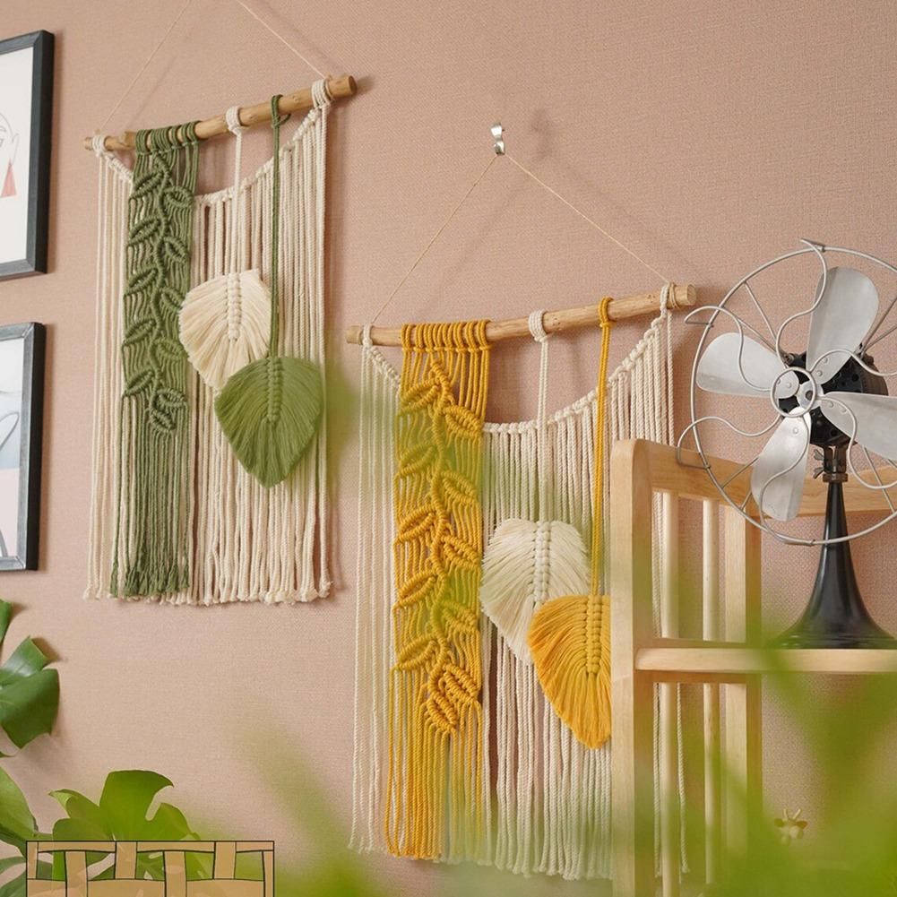 Macrame Wall Decor Boho Wall Art Nursery Wall Decor Aesthetic Home Decor Chic Decor Wall Xmas Gift B
