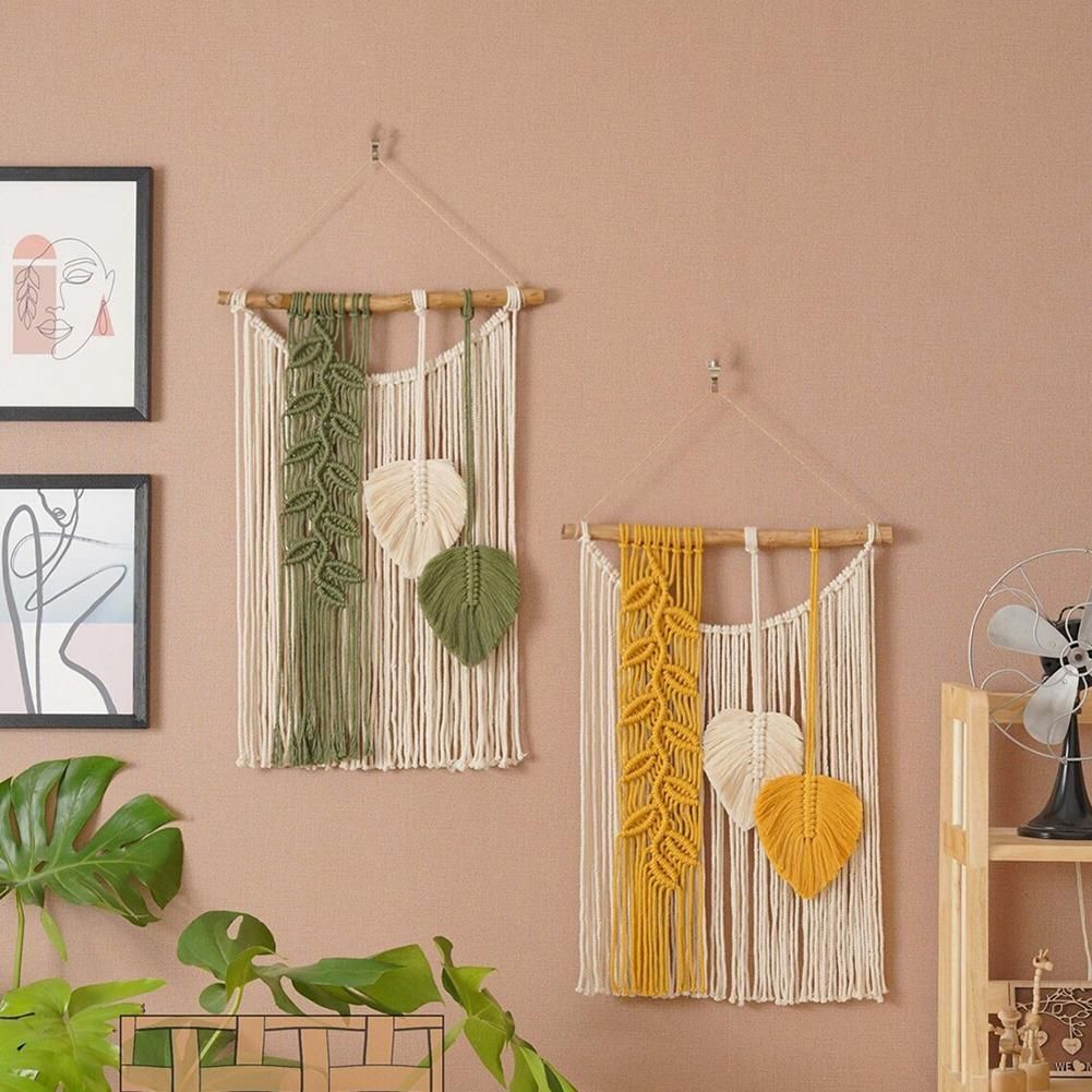 Macrame Wall Decor Boho Wall Art Nursery Wall Decor Aesthetic Home Decor Chic Decor Wall Xmas Gift B