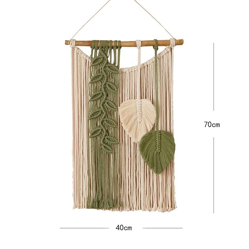 Macrame Wall Decor Boho Wall Art Nursery Wall Decor Aesthetic Home Decor Chic Decor Wall Xmas Gift B