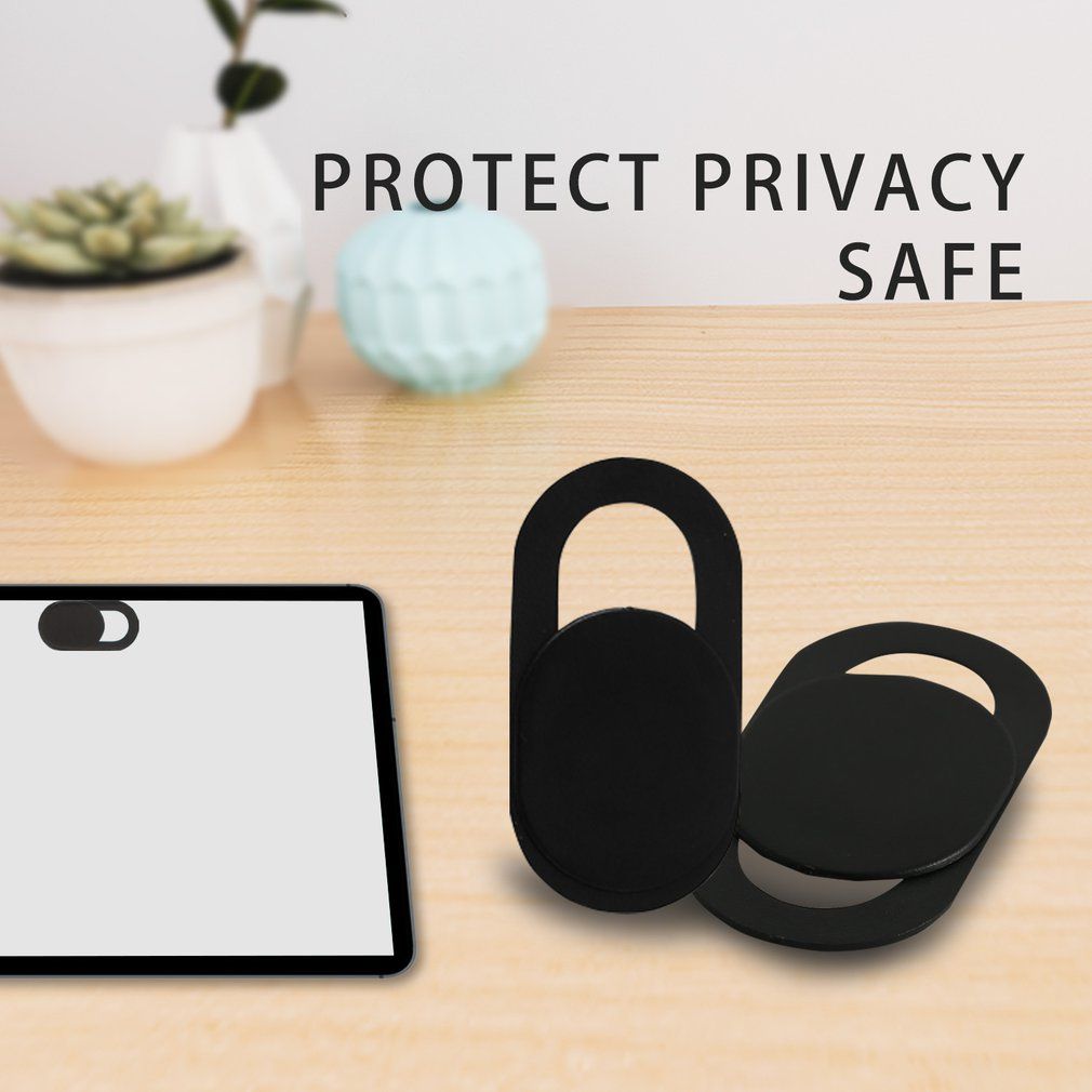 3PCS/SET Oval Shape WebCam Cover Shutter Magnet Slider Plastic Camera Cover