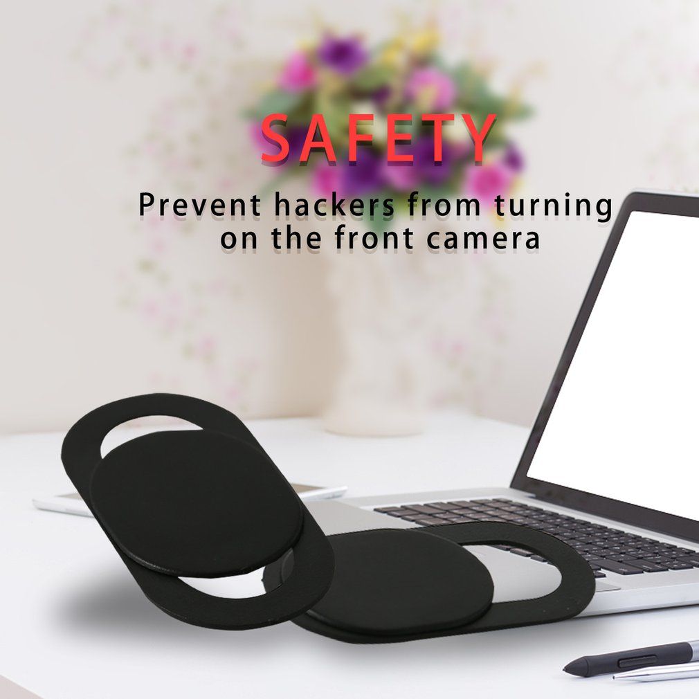 3PCS/SET Oval Shape WebCam Cover Shutter Magnet Slider Plastic Camera Cover