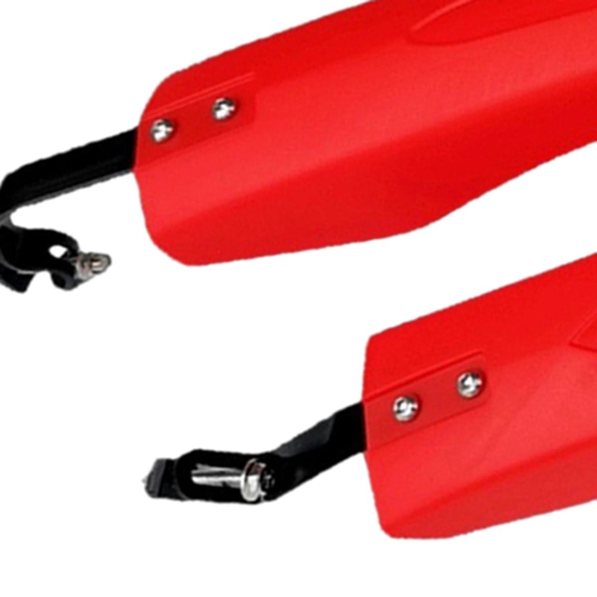 Mountain Bike Mudguard Set Adjustable Cycling Parts Protector Full Red