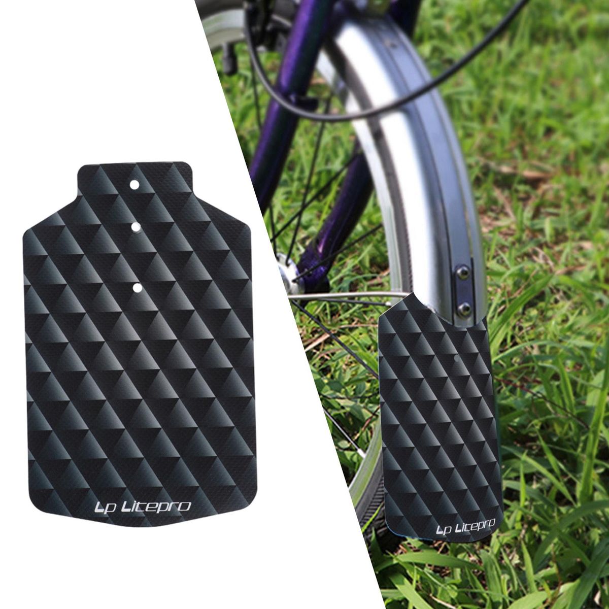 Folding Bike Fender Universal Bicycle PVC Front Mud Guard Bike A