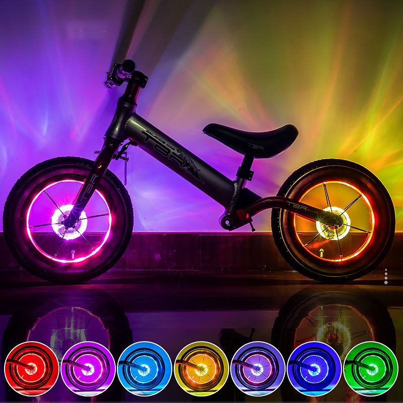 Children's Parallel Bicycle Wheel Led Light Bicycle Hub