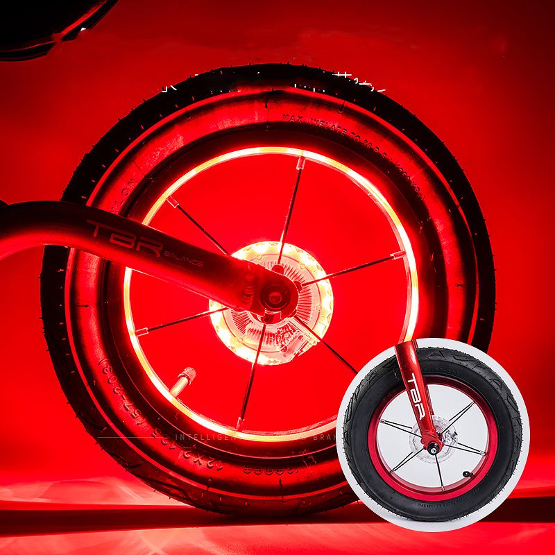 Children's Parallel Bicycle Wheel Led Light Bicycle Hub