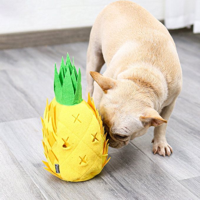 Intelligen E And Health Slow Food Training Smell Toys Dog Toys Pet Su Lies-yellow