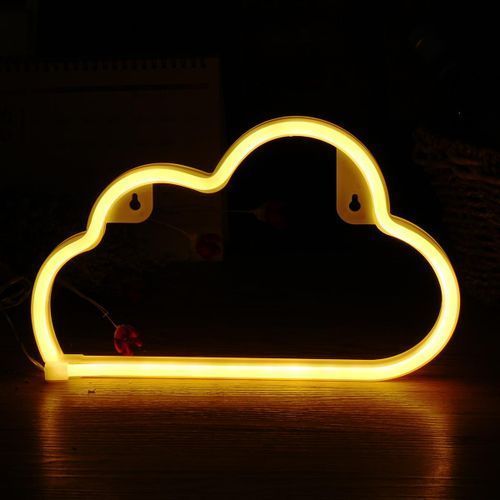 LED Neon Sign Light USB/Battery Operated Night Lights Bedroom Christmas Decor